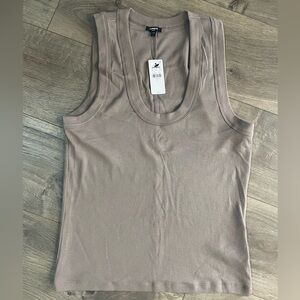 Express Taupe Tank Top